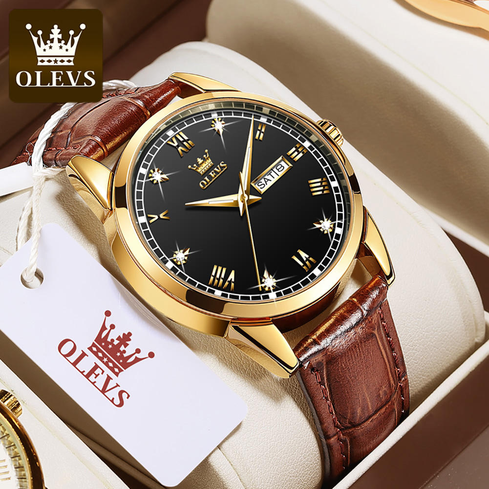 Olevs Casual Couple Watch Quartz Wrist watch